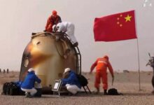 فضانوردان چینی از ایستگاه فضایی تیانگونگ چین بازگشتند