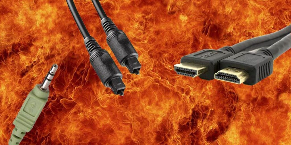 مقایسه کابل HDMI ARC با کابل اپتیکال و کواکسیال